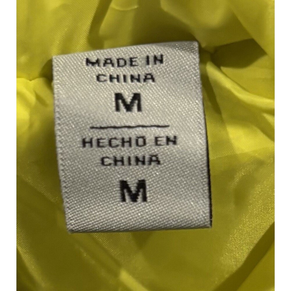 NWT Levi's Women's Sporty Box Quilted Puffer Vest Medium Yellow - Picture 6 of 7